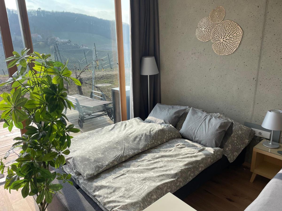 *Brandnew* Modernes Apartment In Den Weinbergen Mit Pool Und Sauna Spielfeld Dış mekan fotoğraf